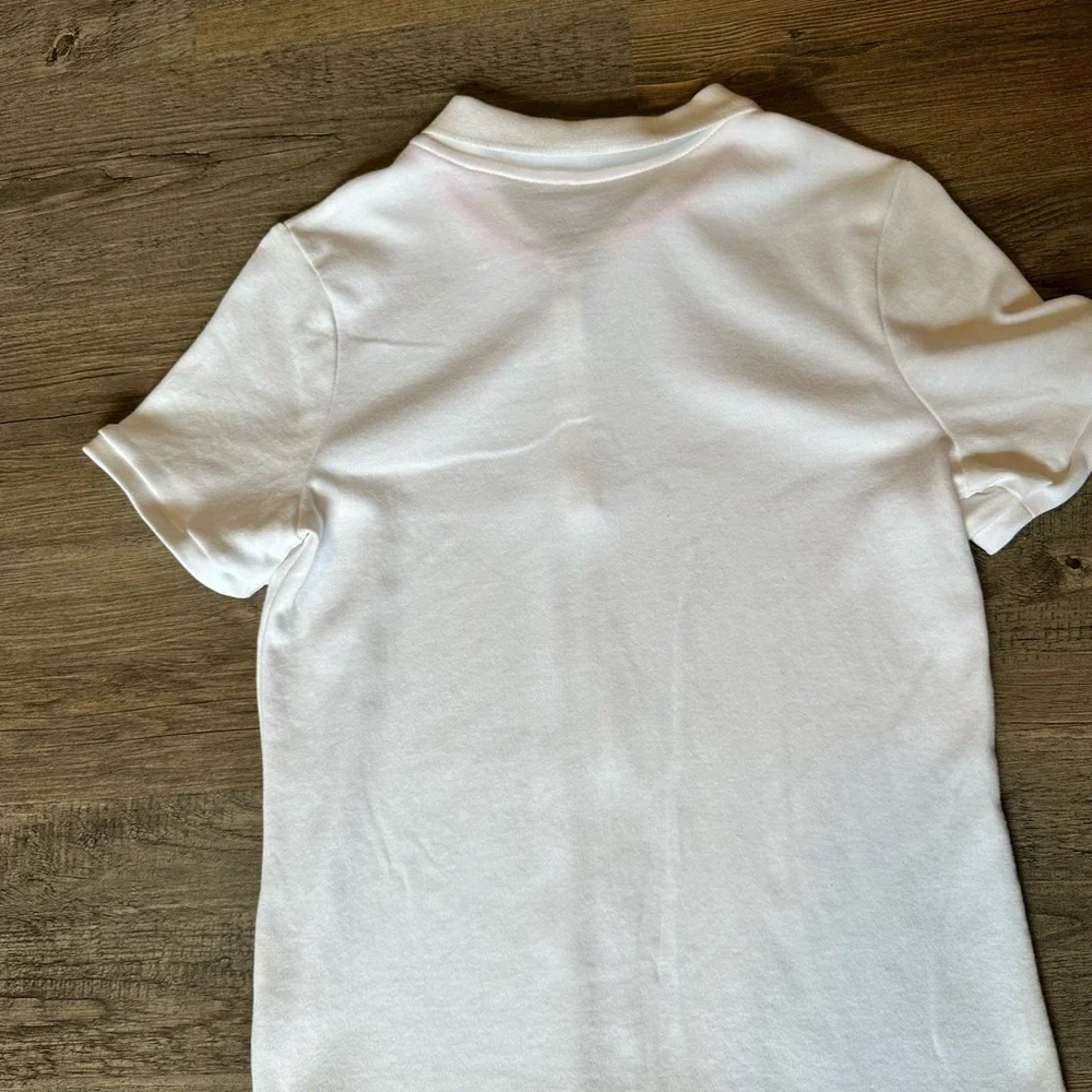 Justice White Polo Shirts Set